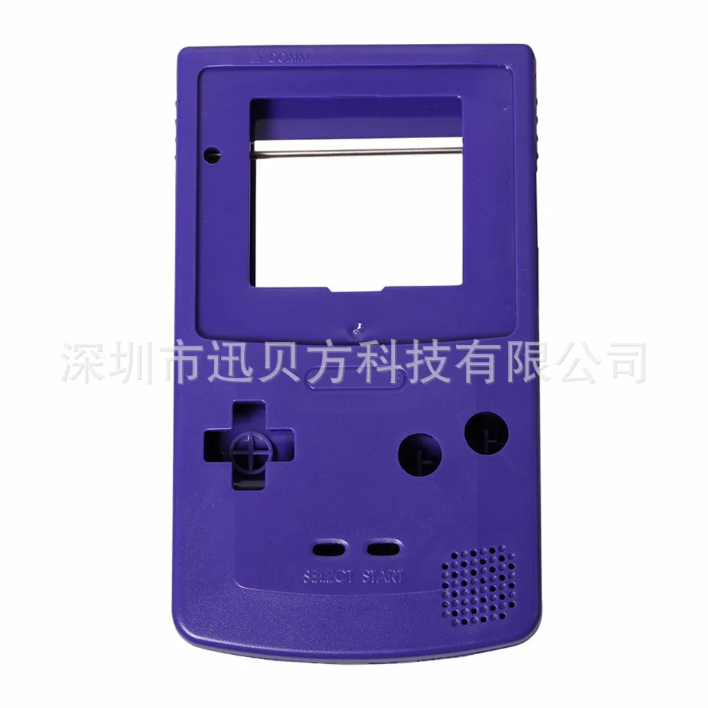 11 цветов доступный игровой запасной чехол пластиковый чехол для Nintendo GB для Gameboy Классический чехол для консоли корпус - Цвет: Небесно-голубой