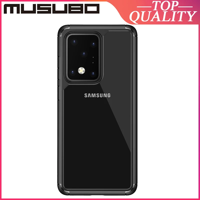 Musubo 360 Полный подушка безопасности для прозрачных чехлов samsung S20 ультра плюс 5g