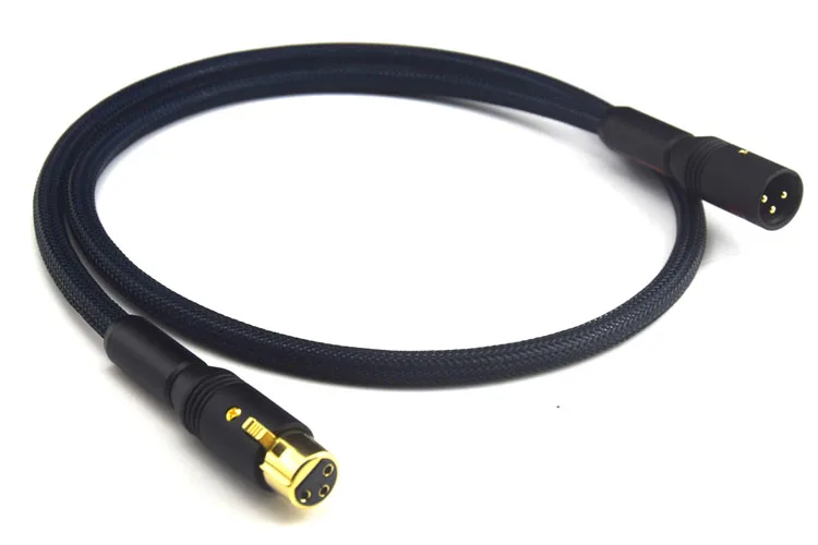 

Silver Plated Hifi XLR Cable Hi-end Siltech G5 Hifi 2 XLR Male to 2 XLR Female Cable