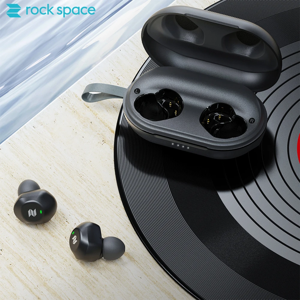 Rockspace наушники-вкладыши TWS с Беспроводной ANC Шум-отмены наушники стерео HIFI DJ Bluetooth 5