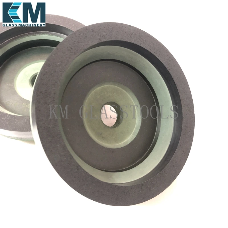 Resin Wheel 150MM *12(or22)-15*12mm #3,#4,#5,#6,#7 for Glass Bevelling Machine R4-CC5,products. abrasive wheel,grinding wheel