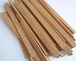 Feuilles de bois plat en teck, épaisseur 450x20mm, 3mm, 5 pièces, matériaux de construction de maquettes de bateau pour maison de bébé 