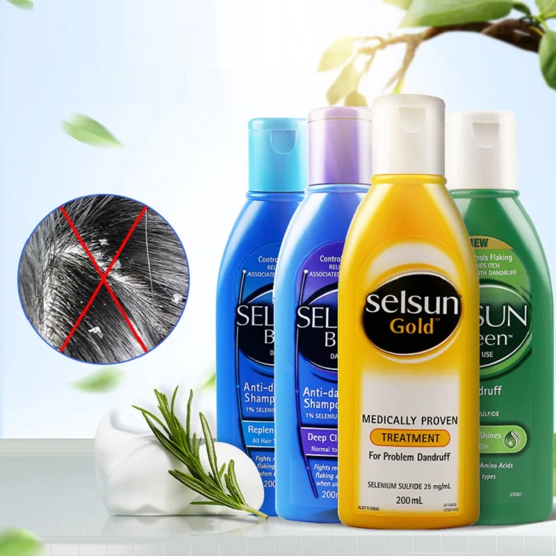 Selsun Shampoing En Or À L