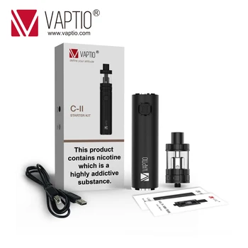 

[Ship From UK] Vaptio C2 KIT 100W Vape Pen 3000mah Battery Mod 4ML/2ML Atomizer For Electronic Cigarette Long Duration Vape Kit