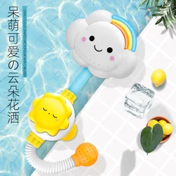 Doki – jouet pour enfants, pulvérisation de musique autour de la baleine, oeufs, nuages, jouer sous la douche, eau du bain, tortue, bain 