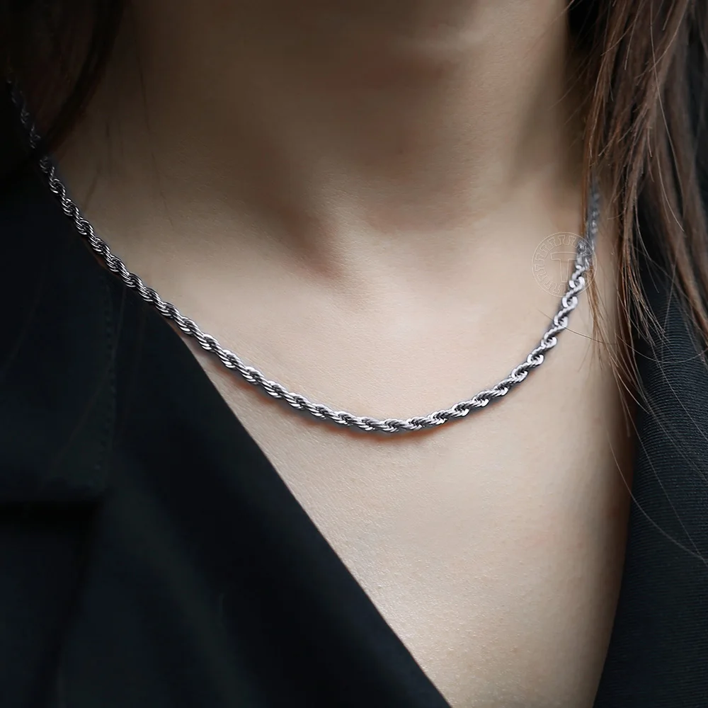 Rope Twisted 20in Necklace 