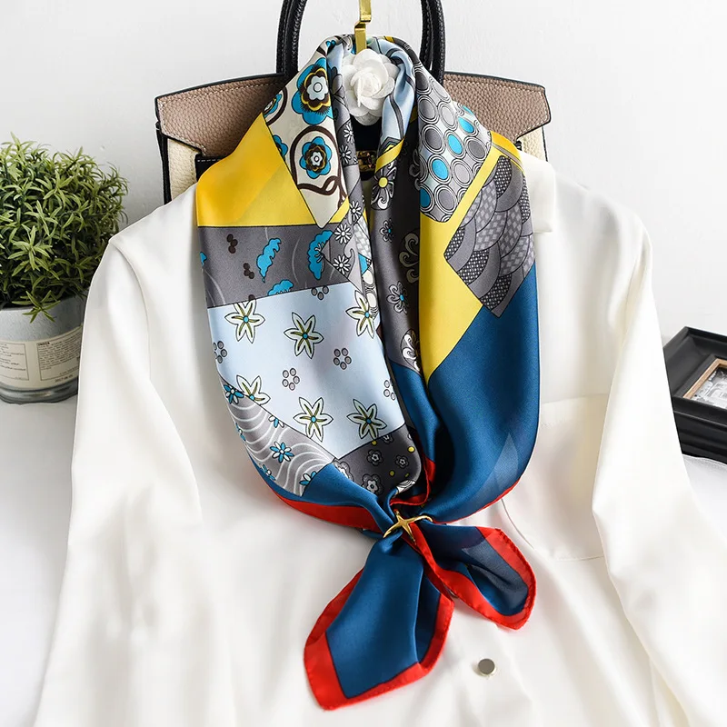 

KOI LEAPING New fashion scarf for ladies graffiti printing scarf shawl decorative headscarf professional shawl gift