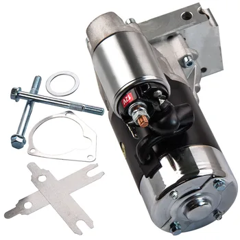 

ALUMINUM STARTER MOTOR for Chevy V8 V6 Chevrolet Big & Small Block 3HP For Chevy-V8 Small Block, Big Block& V6 w/ A/T M/T 18493