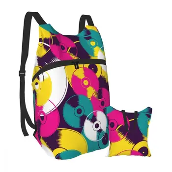 

Waterproof Folding Backpack Travel Trekking Bag Vinyl Record Outdoor Sport Bag Foldable Storage Bags