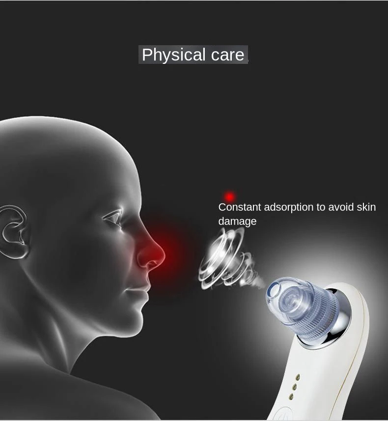Removedor de Espinha Cravo Ferramenta Elétrica Microdermabrasion Acne Poros Cleaner Exfoliate Levantamento Empresa Beleza Equipamentos 10 Utensílios de cuidado facial