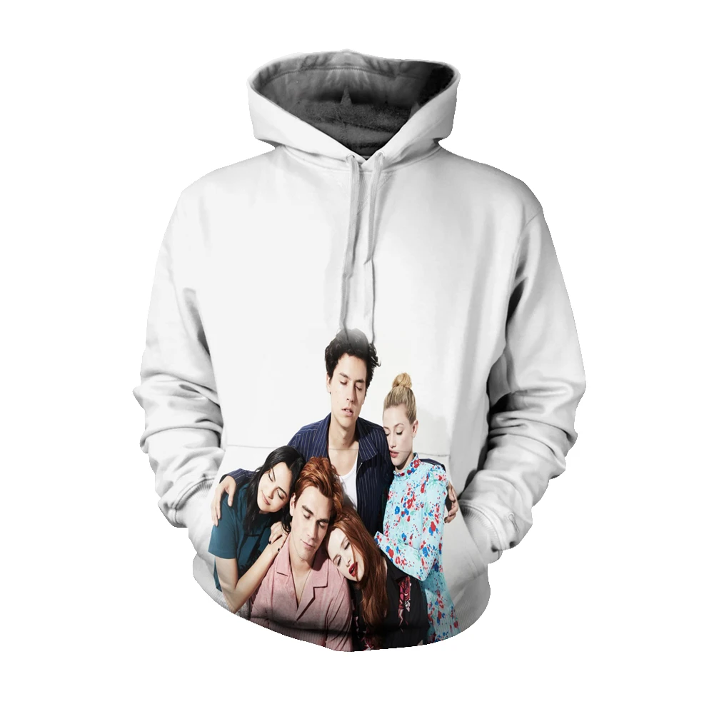riverdale hoodies 3 Riverdale Jacket Sweatshirts Plus Size South Side Clothing Serpents Riverdale Hoodie Sweatshirt Spring Hooded Pullover - Цвет: riverdale hoodies 3