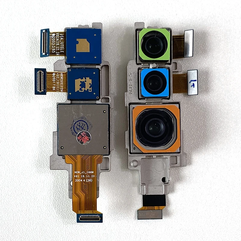 Original para Xiaomi Módulo de Câmera Grande + Grande Flash para Mi10 mi Angular Macro Profundidade Arquivada Cabo Flex Câmera m & Sen 10 Pro 4 Fios flexíveis de telefone celular