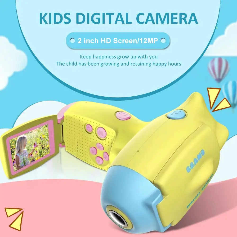 Children Mini Camera Kids Educational Toys For Children Baby Gifts Birthday Gift Digital Camera Camcorder Video HD Camera