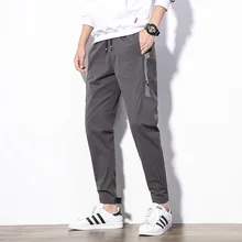 19 лет, осень и зима, 28-42, осень и зима, стиль, большие размеры, Свободная рабочая одежда, повседневные спортивные штаны, Qt5032