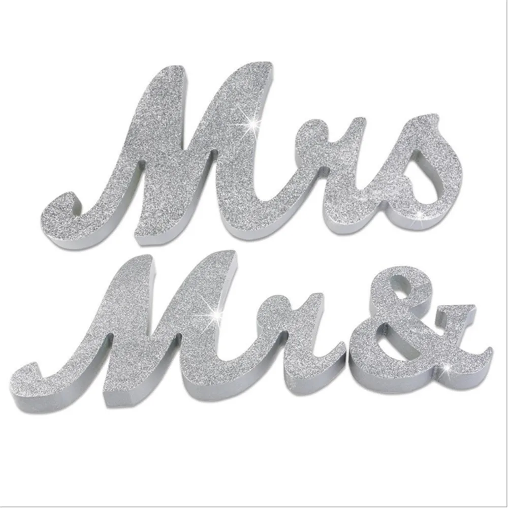 Деревянный знак Mr and Mrs свадебное украшение для милый декор стола Mr Mrs набор Mr& Mrs буквы украшения для свадьбы