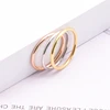 316 Stainless Steel Rounded Thin Rings Women Girls Small Circle Ring Jewelry 1.5mm Rose Gold Silver Color Size 4 5 6 7 8 9 10 11 3