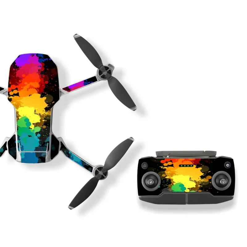 Buy 6 Pcs Set Protective Film PVC Stickers for Mavic Mini Waterproof Scratch-proof Decals Full Cover Skin Accessories