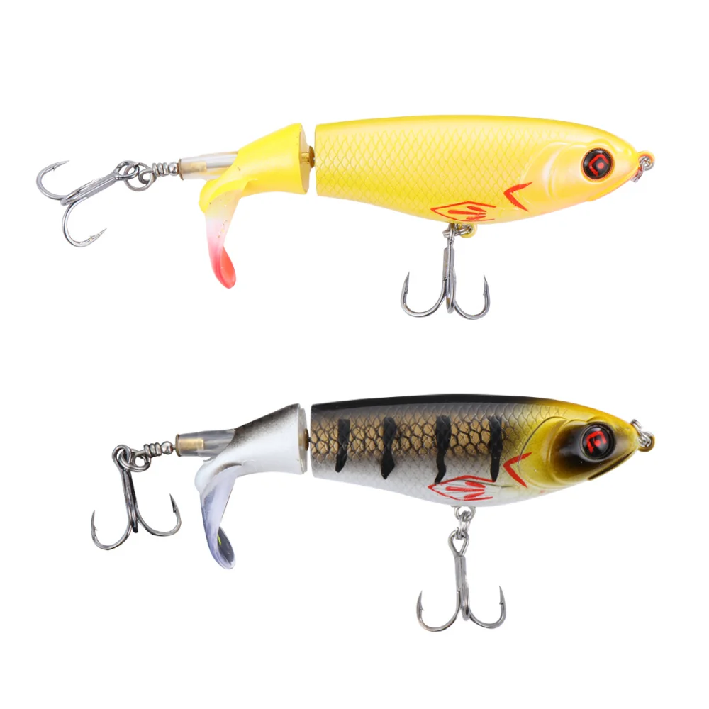

2pcs Practical Lifelike Lightweight Reusable Durable Baits Fishing Lure Hard Baits Friends Family