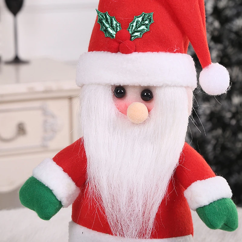 Santa Claus Cloth Doll For Christmas Decorations Small Furnishing Articles For Christmas Scene Decoration Christmas decorations