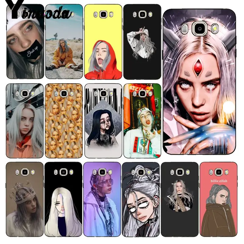 

Yinuoda Billie Eilish 13 Girl Phone Case Back Cover For Samsung Galaxy J7 J6 J8 J4 J4Plus J7 DUO J7NEO J2 J5 Prime