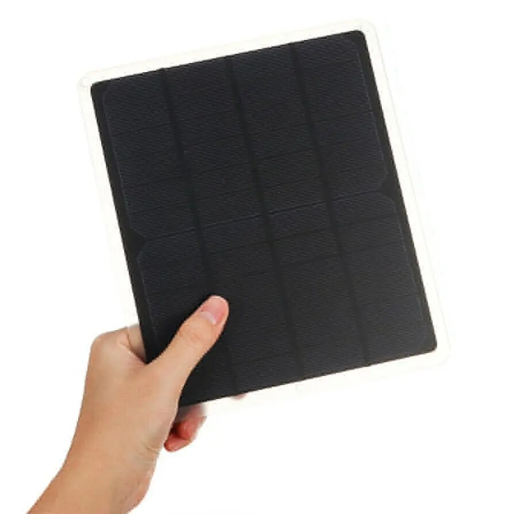 20W 12V Mono Solar Panel USB Battery Charger Power Bank For Mobile Phone Camping