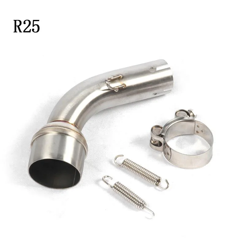 

Motorcycle Original Factory Exhaust Mid Connecting Link Pipe Adapter Elbow For YAMAHA YZF R25 R30 R3 Exhaust Pipe