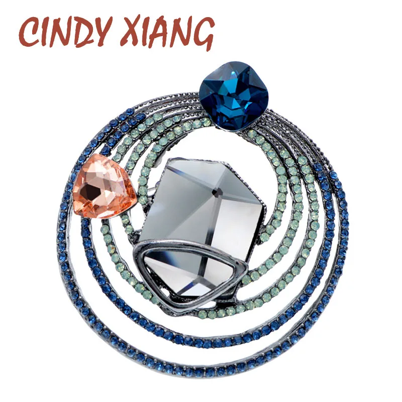 CINDY XIANG Стразы маленькая Автомобильная булавка броши для женщин Креативный