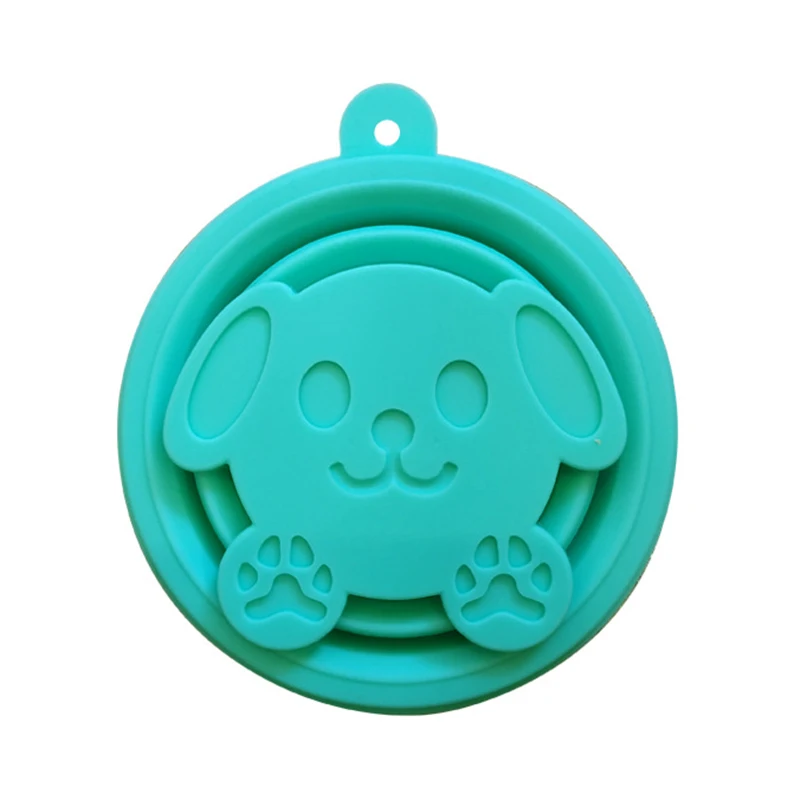 Cute Pet Silicone Folding Cup Portable Retractable Outdoor Travel Wash Cup MYDING