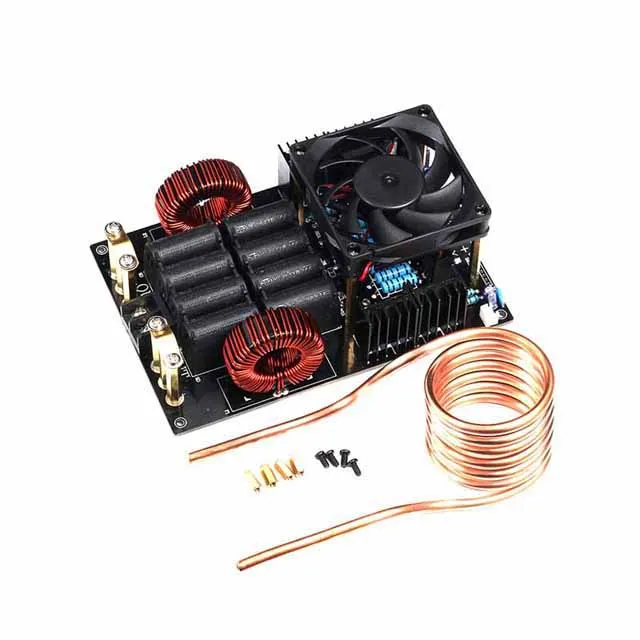 

A23-- DC 12-40V 50A 1KW ZVS Induction Heater High Voltage Generator High Frequency Low Voltage 1000W Board With