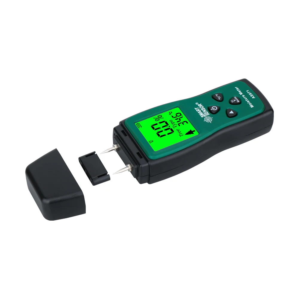 Wood Moisture Meter Humidity Tester Timber Damp Detector paper digital Moisture Meter Test wall moisture analyzer Range 2%~70%