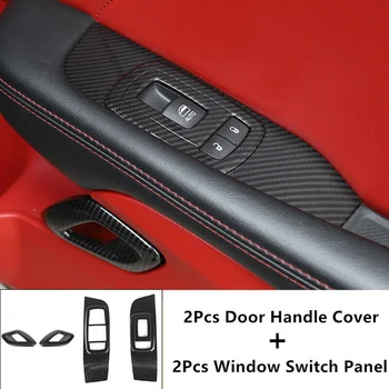 

Accessories Door Handle Cover Window Switch Panel ABS Plastic Replaces