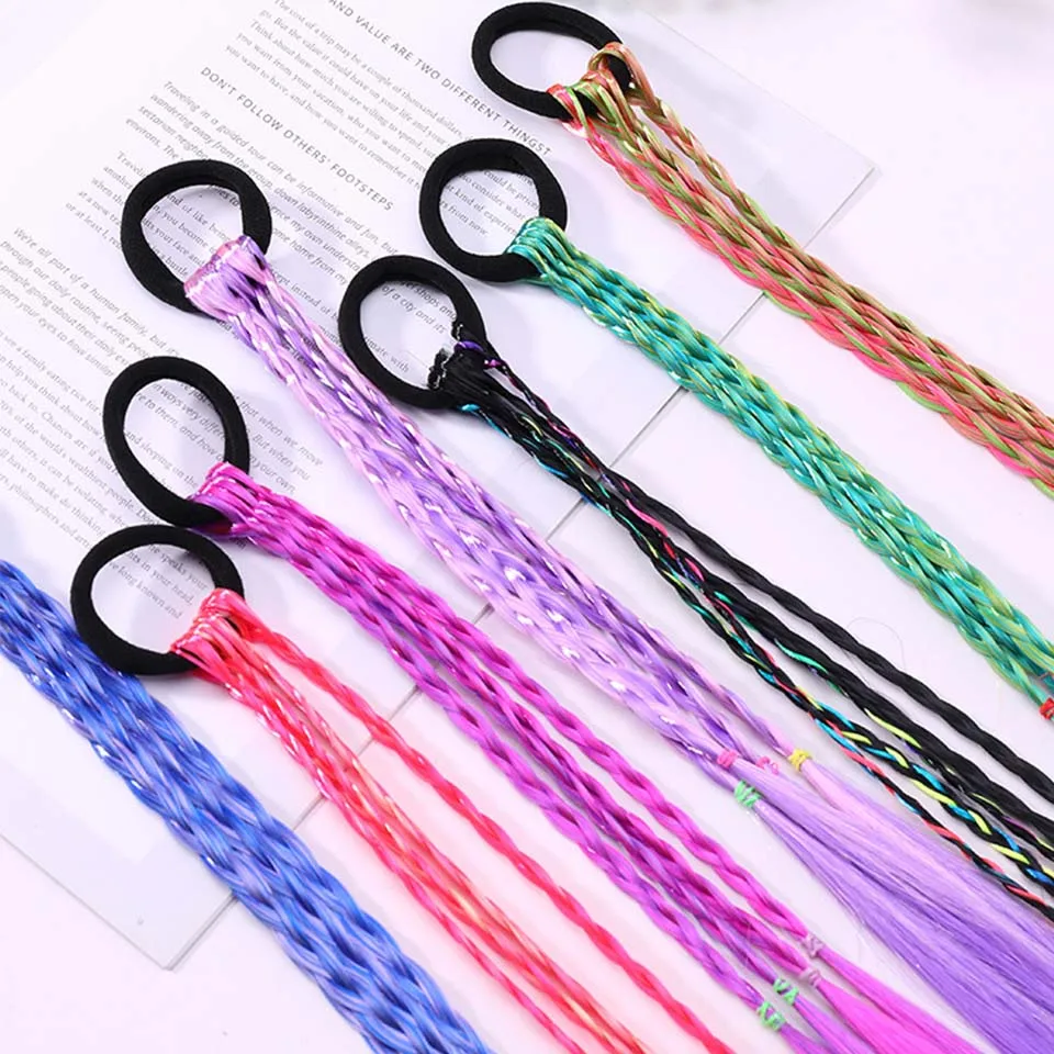 Эластичная резинка для волос девочек аксессуары повязка на голову с конским