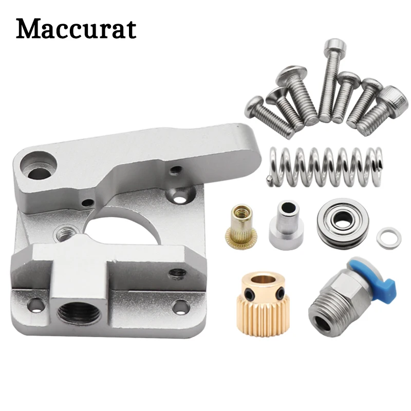 

3D Printer Parts MK8 Extruder Upgrade Aluminum Block bowden extruder 1.75mm Filament Reprap Extrusion for Ender 3 CR10 CR10S