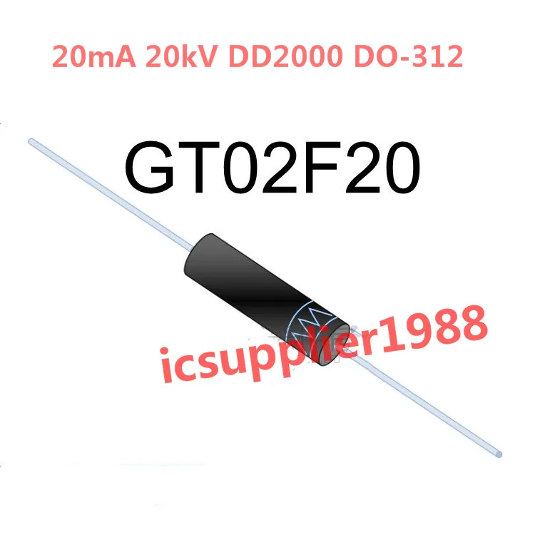 Высоковольтный диод GT02F20 20 мА кВ DD2000 DO-312 10 шт./лот | Мобильные телефоны и