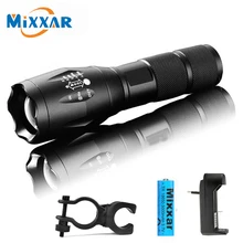Дропшиппинг Q250 T6 5000 люмен вспышки светильник светодиодный фонарь 5 Режим Масштабируемые TL36 светодиодный вспышка светильник велосипед светильник по 18650 Батарея