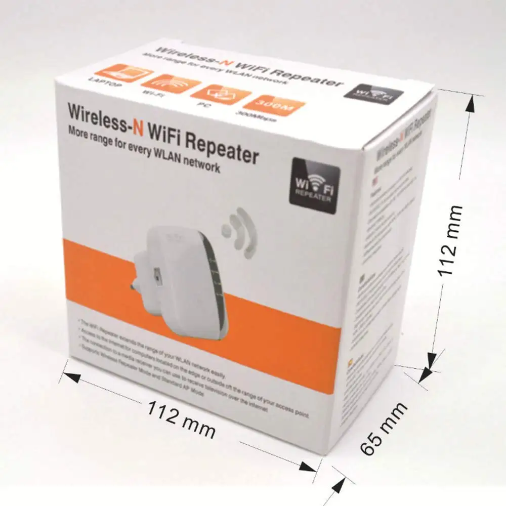 Беспроводной Wi-Fi ретранслятор 300 Мбит/с сеть Wifi расширитель дальний усилитель сигнала Интернет усилитель сигнала антенны точка доступа
