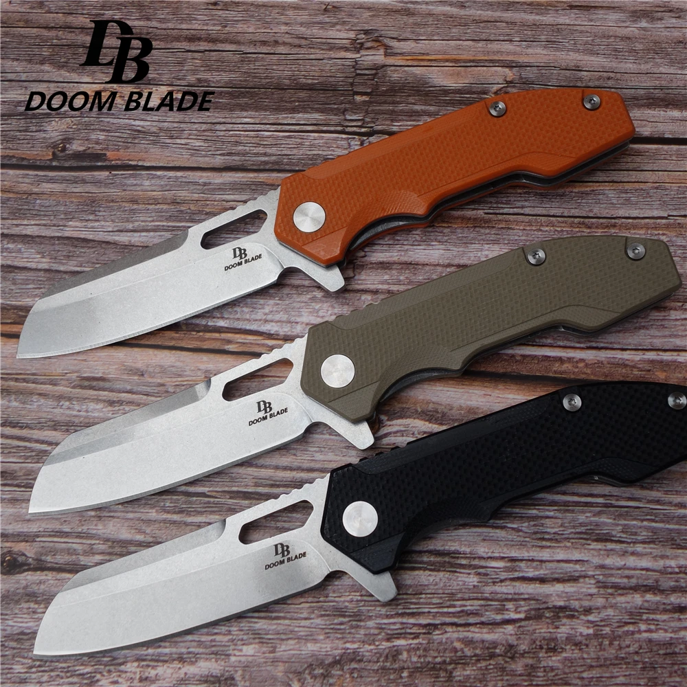 7," FH11 60-61HRC ножи шариковый подшипник D2 лезвия складные ножи G10 Ручка Кемпинг Охота карманный нож EDC 3 цвета