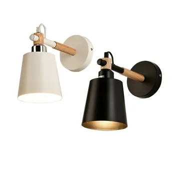 

Nordic minimalist style LED creative minimalism wall light dining room bed room wall light foyer study balcony aisle wall lamp