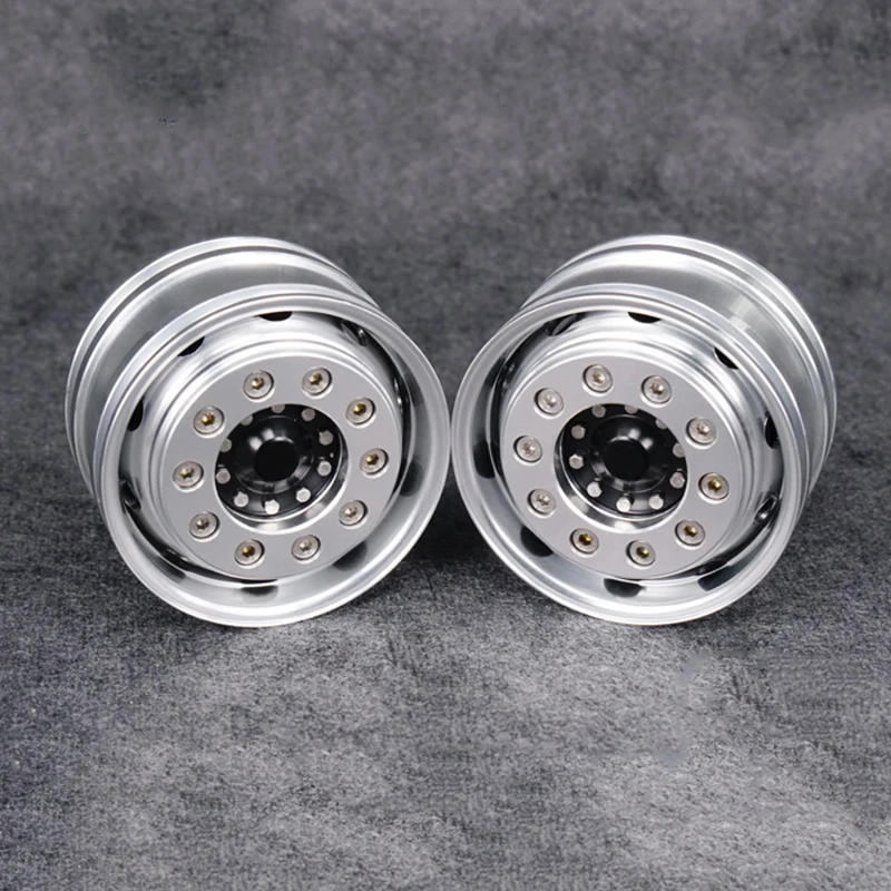 For Tamiya LESU Dump Truck Tractor RC Car Replacement 1/14 Front Rear Wheel Hubs For Tamiya LESU Dump Truck Tractor RC Car Replacement 1/14 Front Rear Wheel Hubs