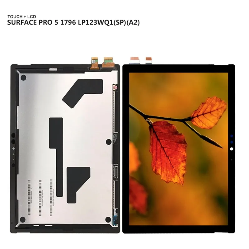 Новый оригинальный ЖК дисплей для Microsoft surface pro 5 Model 1796 LP123WQ1 сенсорный экран