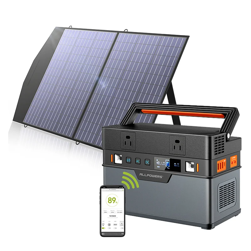 ALLPOWERS Faltbares Solarpanel 18V Solar ladegerät Solarmodul für Powerstation 