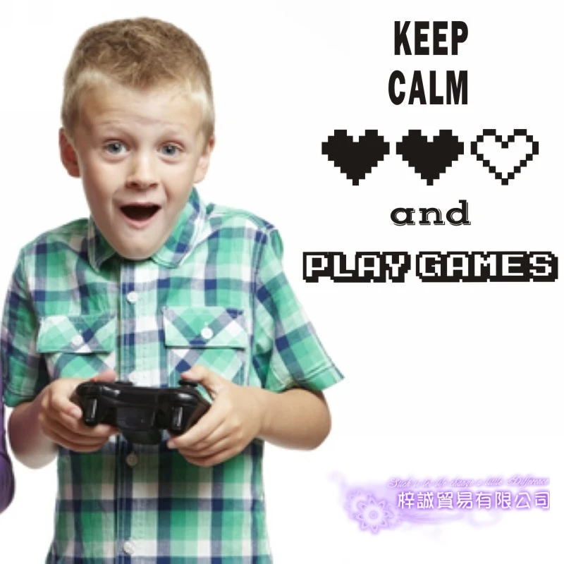 Game Handle Sticker Eat Sleep Play Gamer Decal Gaming Posters Gamer