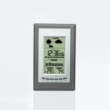 1pc Creative Rectangle Multi-function Luminous Clock Temperature Thermometer Calendar Clock for Home Bedroom Living Room Office(China)