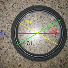 50 шт. 8 дюймовый низкочастотный динамик с басами громкий Динамик кольцо из вспененного материала для динамика вокруг для MR28 MR38 A608 LX800 LX1000 T88 модель 202 мм/178 мм/160 мм/152 мм