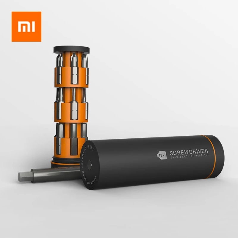 Xiaomi Jiuxun 18-в-1 Набор отверток тонкой наконечниками отлично колеса для хранения с дизайном в виде инструмент для ремонта Набор отверток для мобильных телефонов, планшетов, ПК