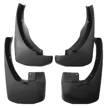 

Front Rear Mudguard Mud Flaps Splash Guard 4WD for Nissan Frontier 2005-2016 4X Black