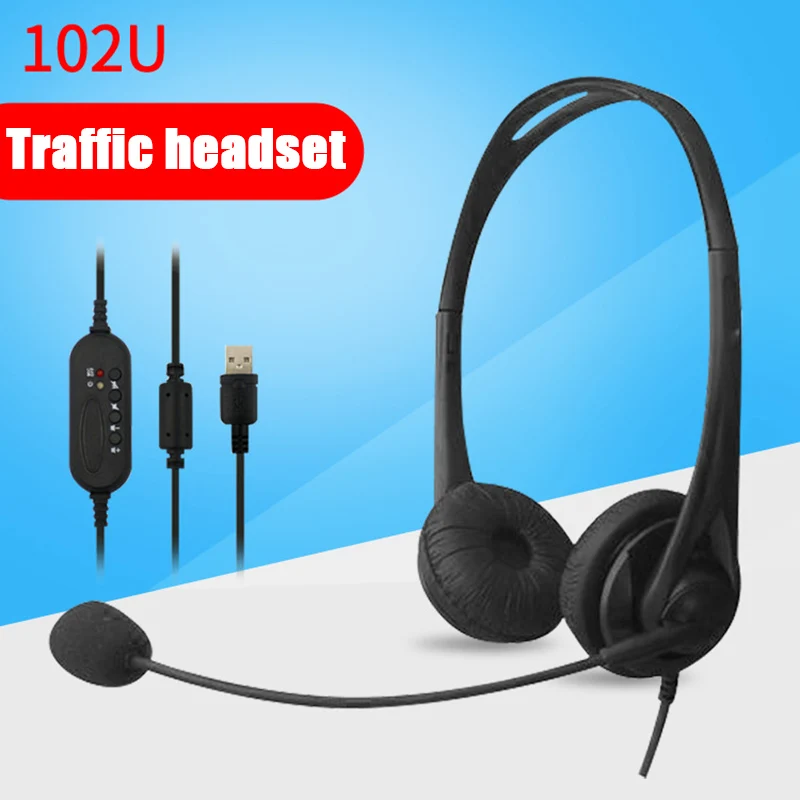 Wired Headset with Microphone Stereo Gaming Headphone for PC Computer Accessories DQ Drop
