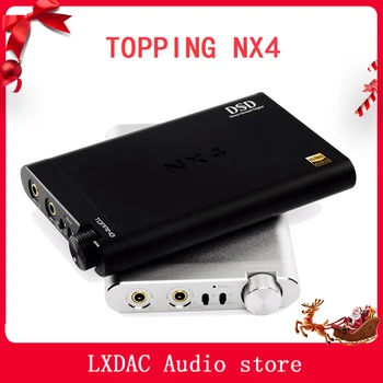 

Topping NX4 DSD XMOS-XU208 Chip DAC ES9038Q2M Chip Portable USB DAC DSD Decoder Amplifier Headphone AMP Amplifier