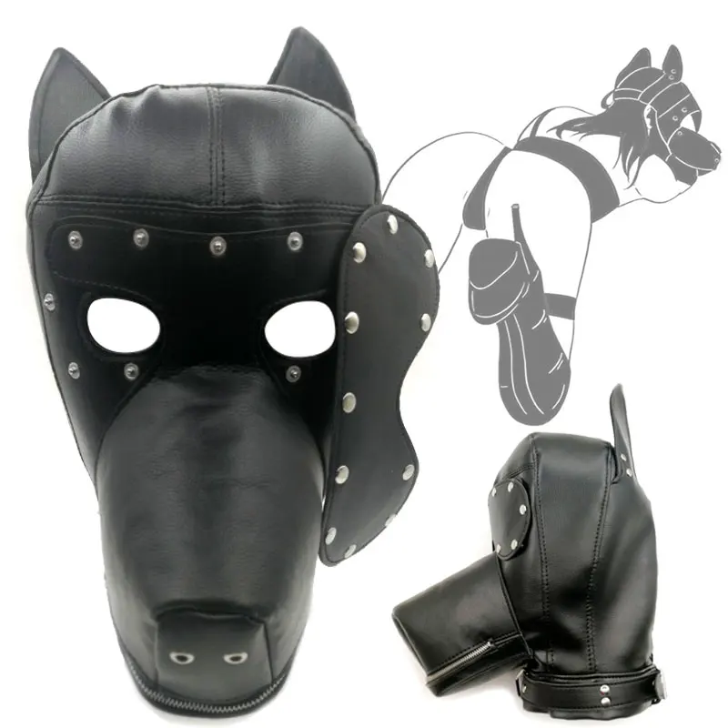 leather-fetish-bdsm-puppy-mask-porn-dog-hood-halloween-roleplay-eyes