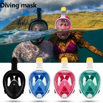 

Diving Mask Scuba Mask Underwater Anti Fog Full Face Snorkeling Mask Women Men Kids Swimming Snorkel Diving Equipment
